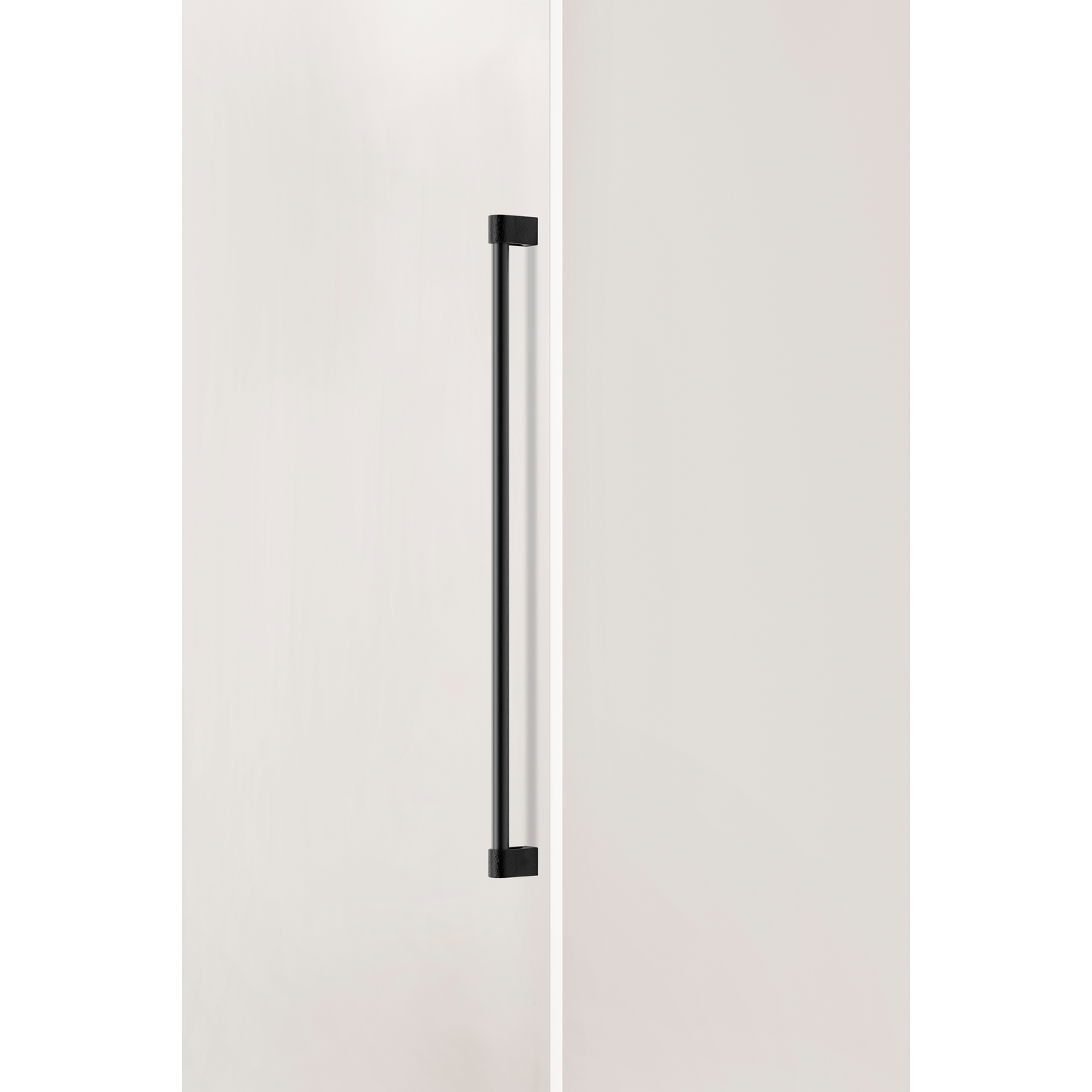 Poignée de porte enkel CASEY BIG BA736 L768 aluminium noir texture / mat noir