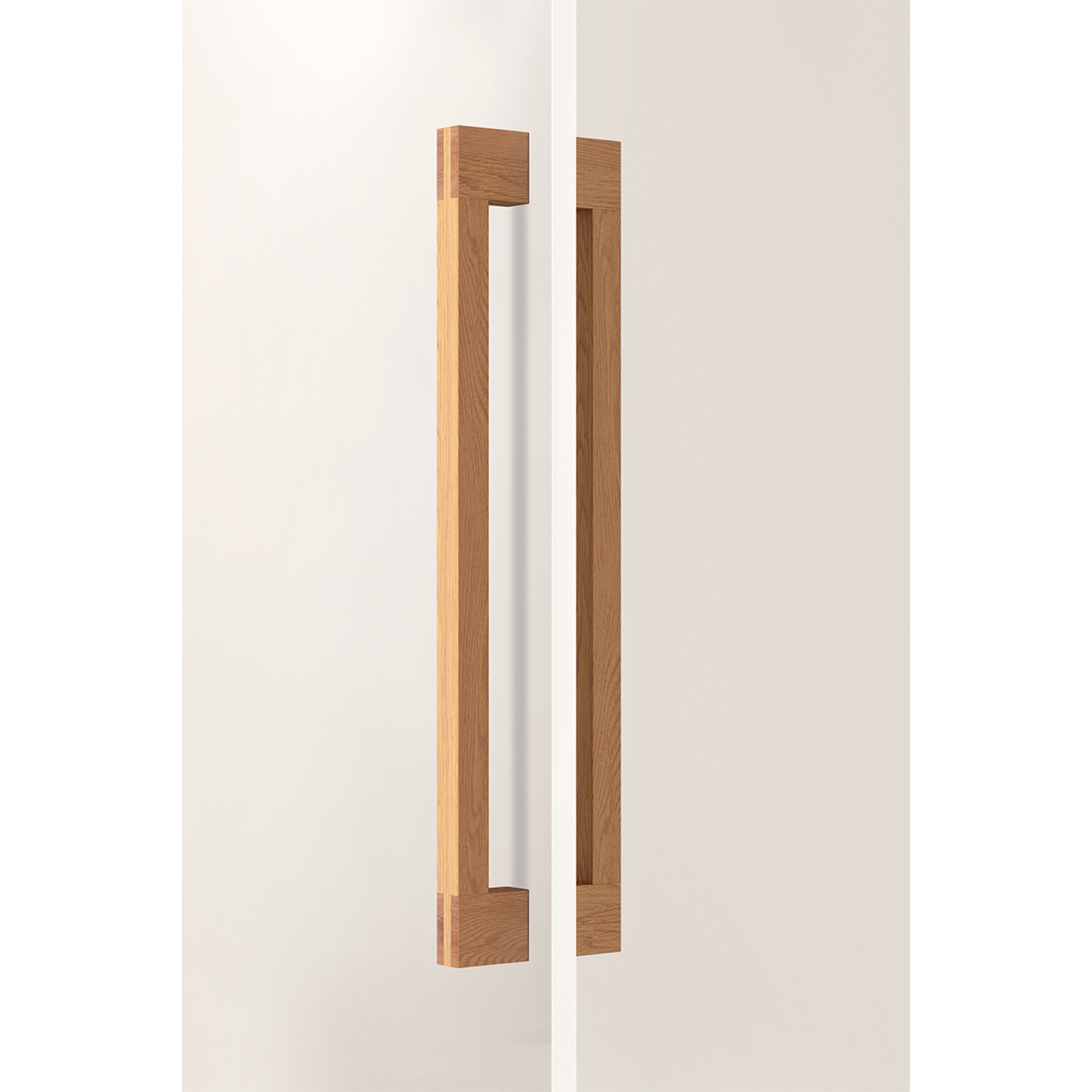 Deurgreep dubbel HAKO BIG BA480 L525 hout eik
