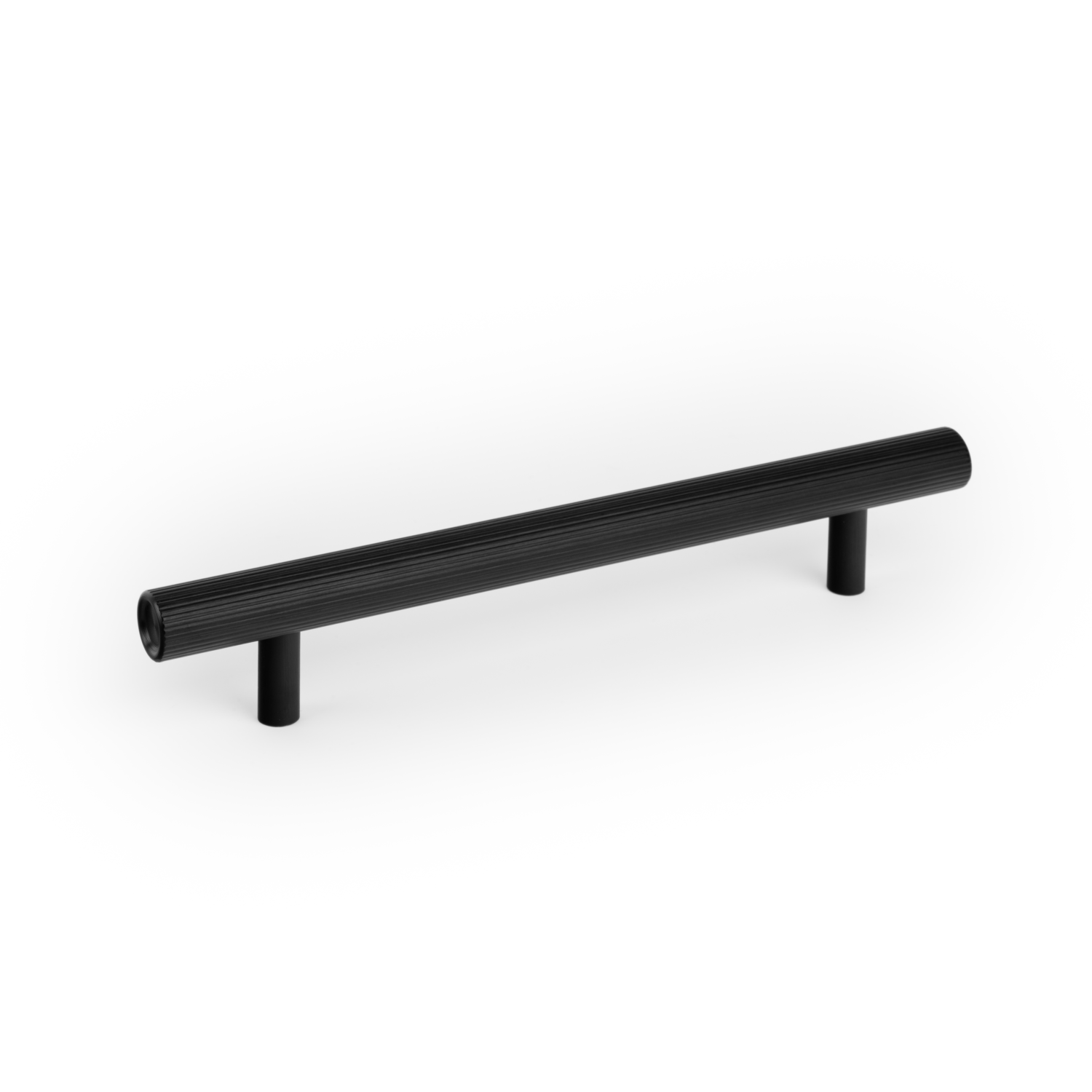 Poignée BOTO BA160 L226 aluminium brossé noir