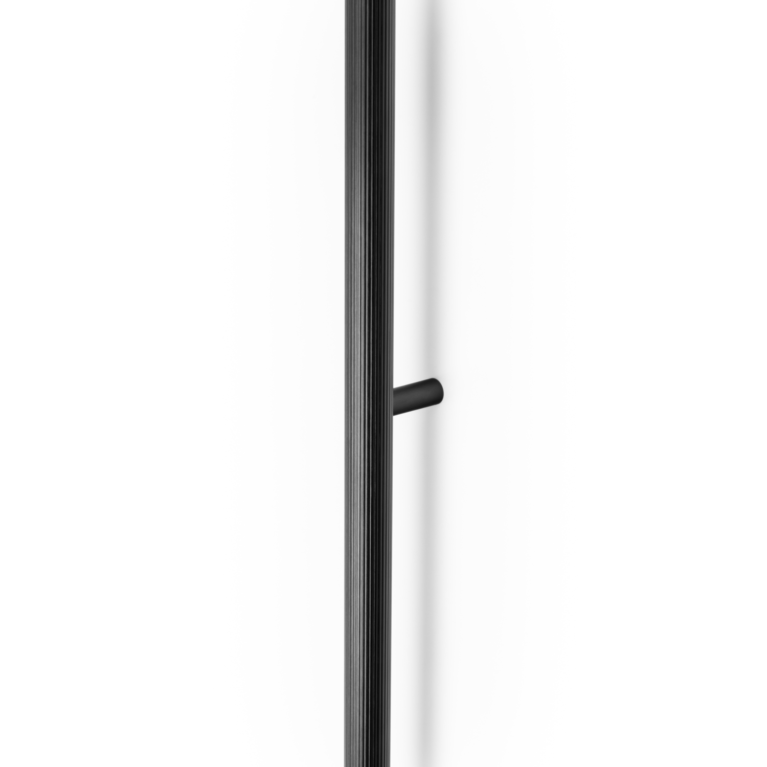 Greep BOTO BA960-480 L1026 aluminium geborsteld zwart