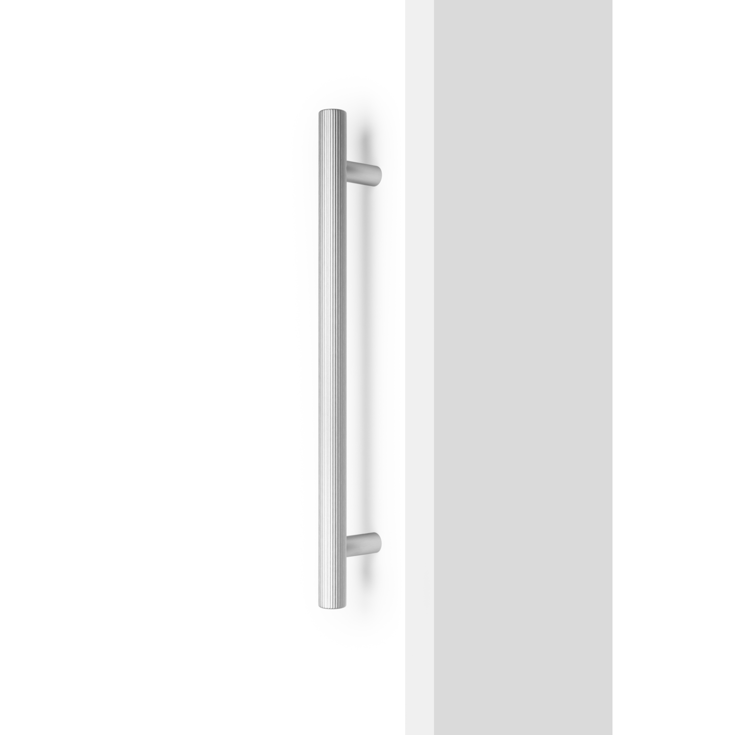 Greep BOTO BIG BA320 L418 aluminium rvs-look