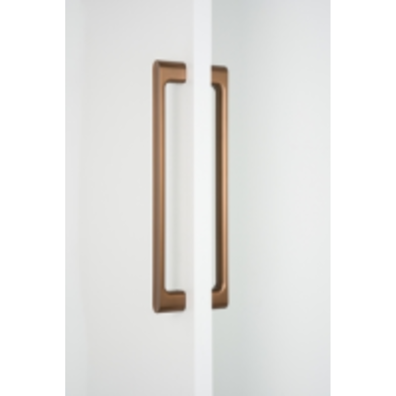 Poignée de porte dubbel LUV BIG BA384 L419 zamac brossé bronze
