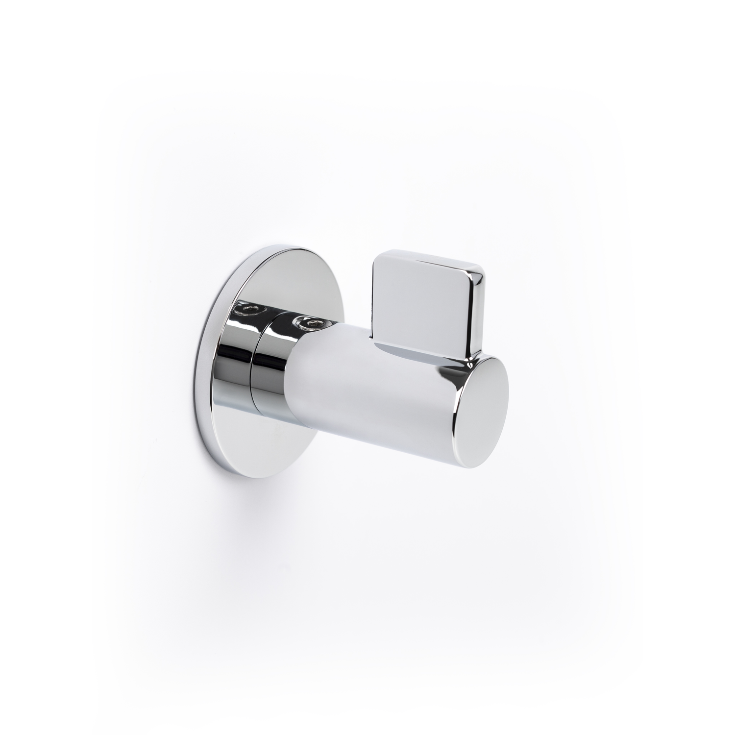 Porte-manteaux FIN L52 zamac brillant chrome