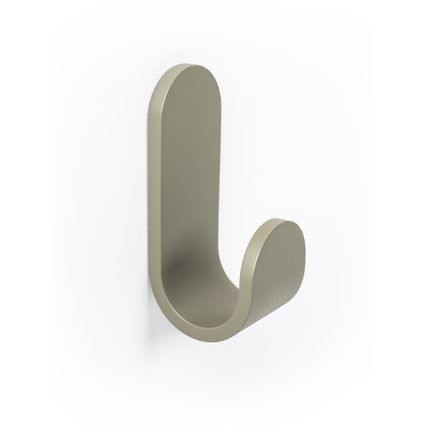 Porte-manteaux TOK L100 aluminium gris mousse