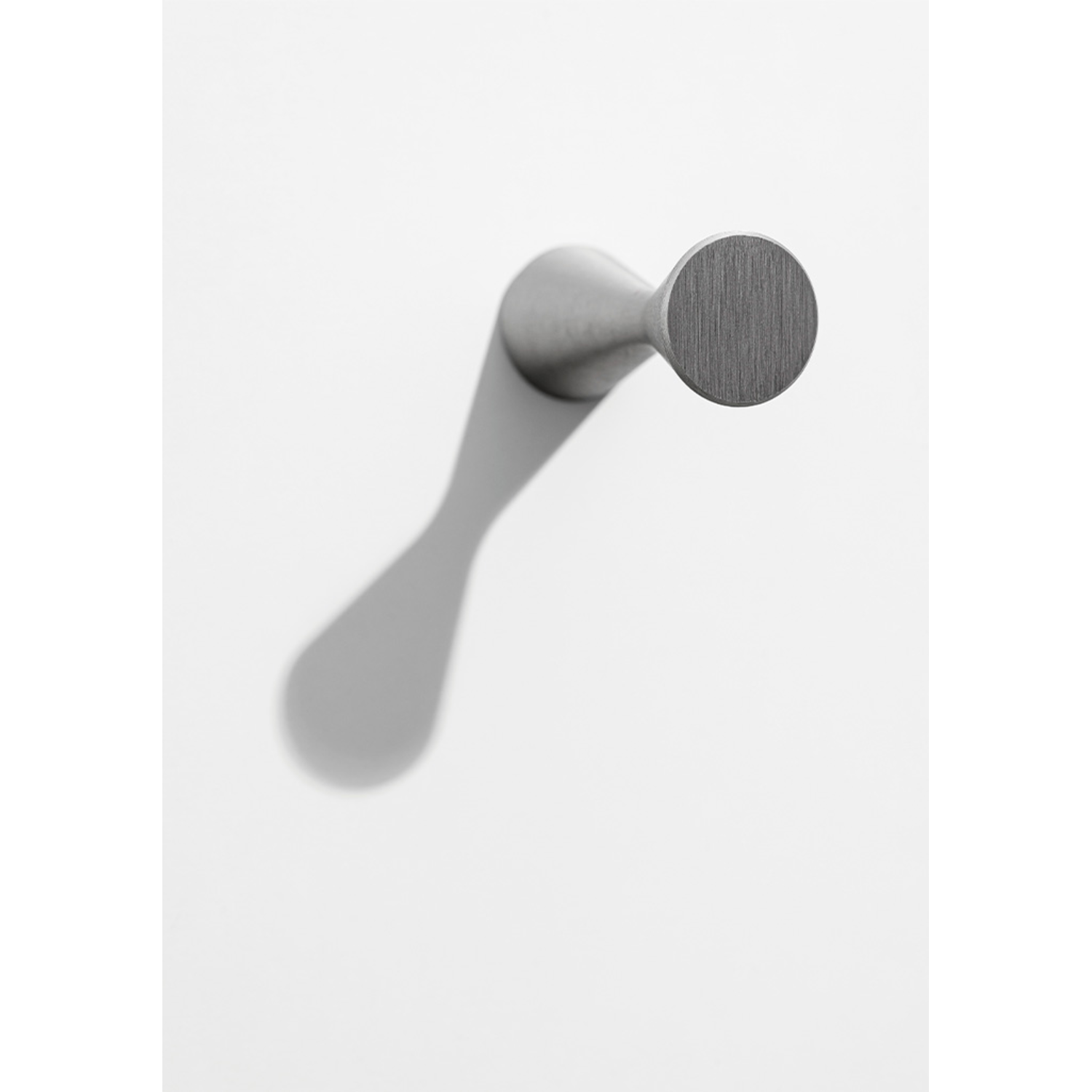 Porte-manteaux DIABOLO L50 Ø21.1 aluminium brossé gris