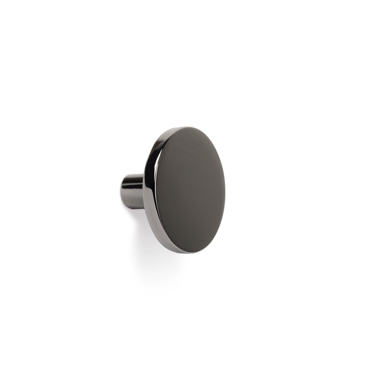 Porte-manteaux COMO Ø41 zamac brillant titane noir