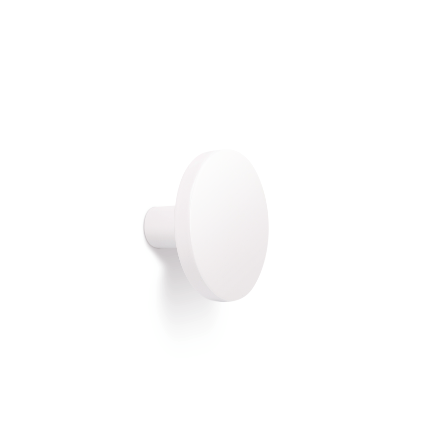 Porte-manteaux COMO Ø41 zamac mat blanc