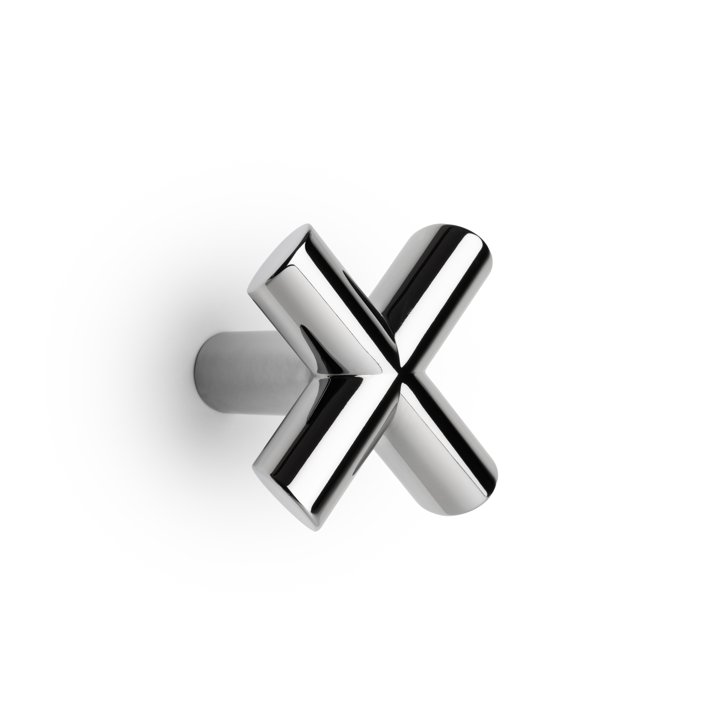 Porte-manteaux EQUIS L60 zamac brillant chrome