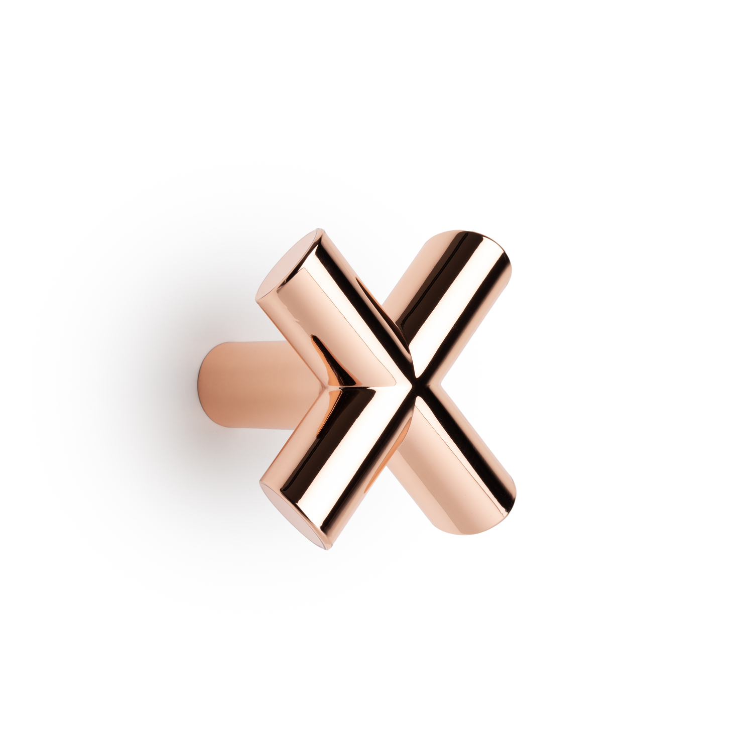 Porte-manteaux EQUIS L60 zamac brillant cuivre