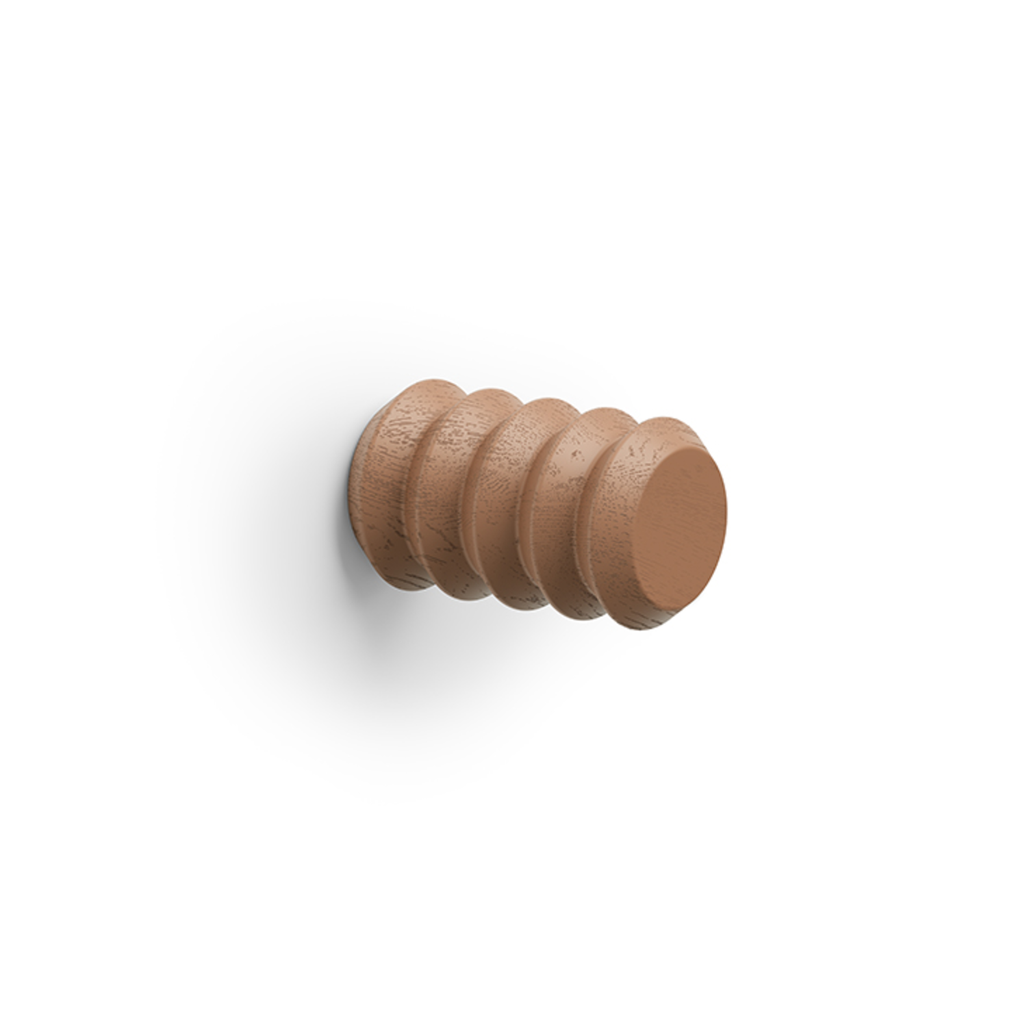 Porte-manteaux PULSE COLOR Ø28 bois brun