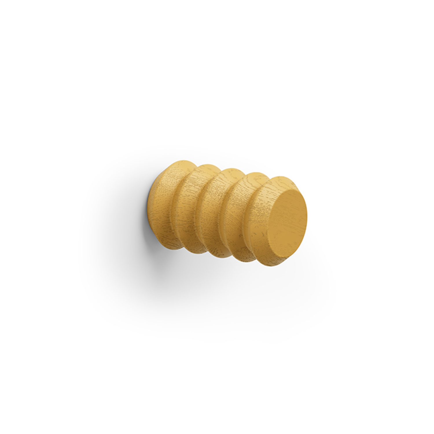 Porte-manteaux PULSE COLOR Ø28 bois jaune