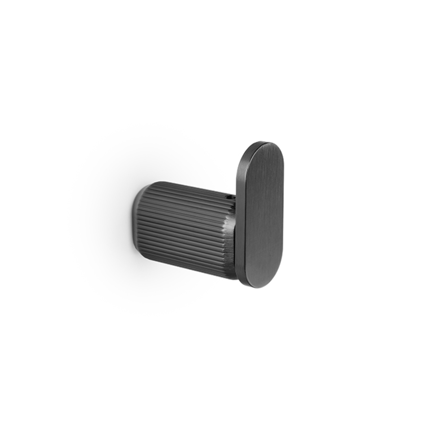 Porte-manteaux BROOKLYN BA22 L70 aluminium titane noir