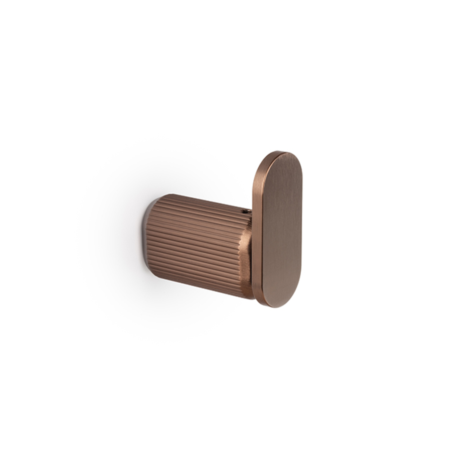 Porte-manteaux BROOKLYN BA22 L70 aluminium brossé bronze
