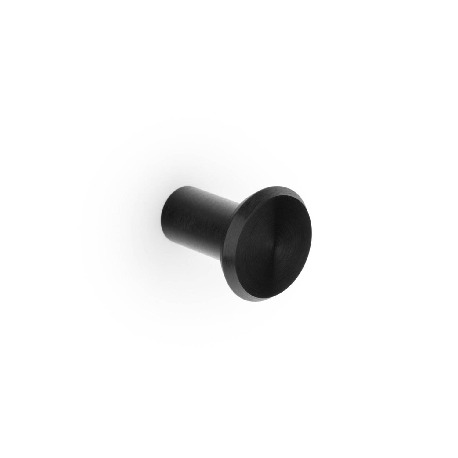 Porte-manteaux FASE Ø33 aluminium brossé noir