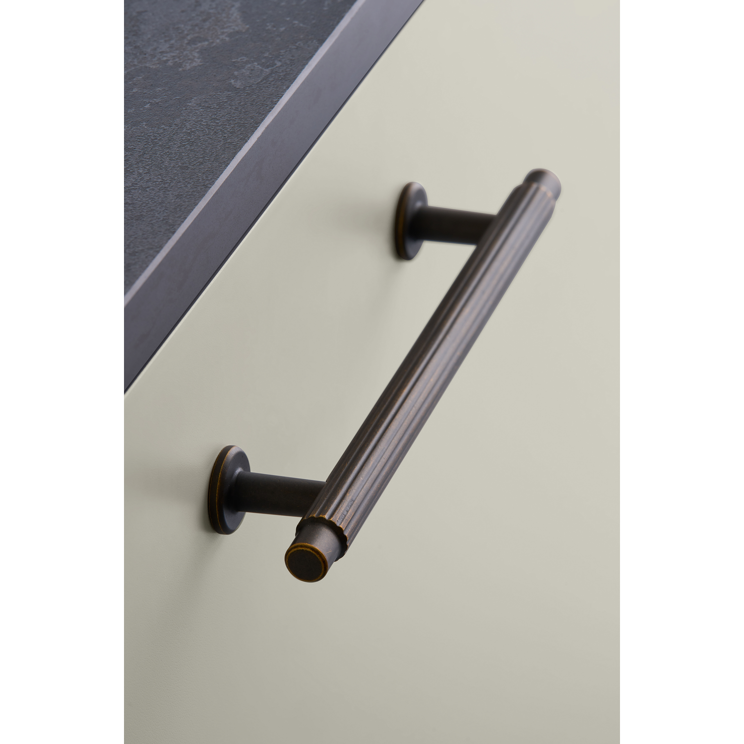 Greep villa ba128 l177,5 zamak antiek bruin