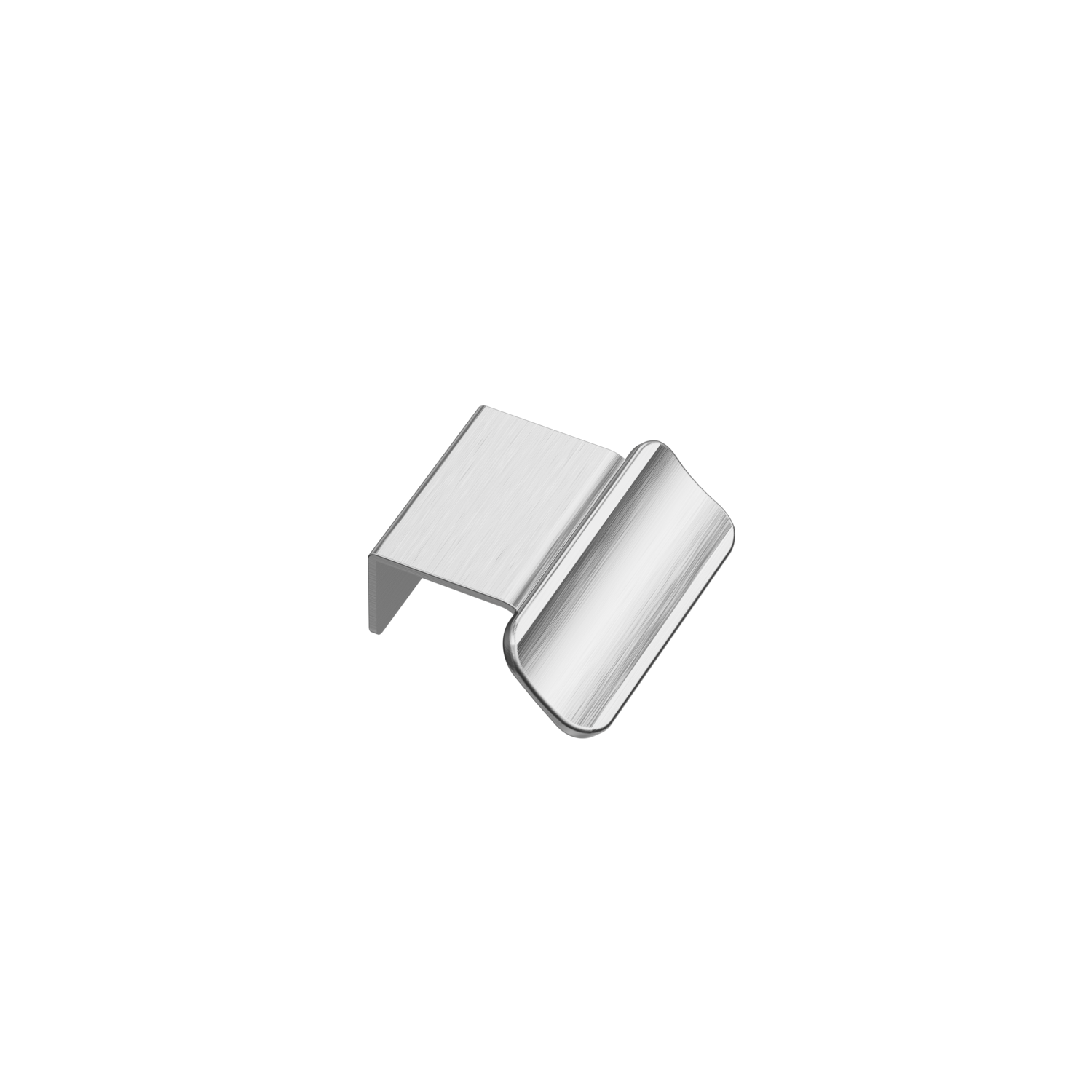 Poignée VOLET ea20 alu look inox brossé 