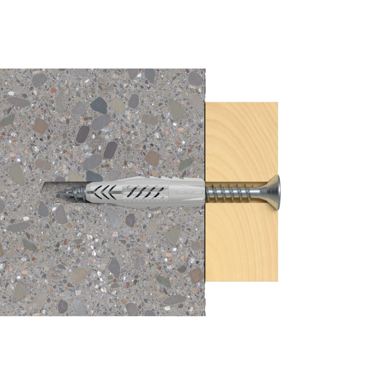 Plug ux met kraag m8 x 50 (doos 100 st)