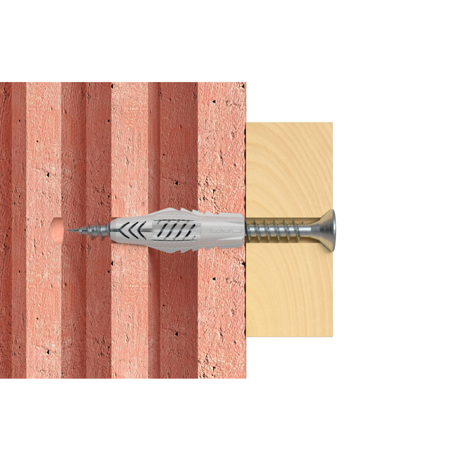 Plug ux met kraag m8 x 50 (doos 100 st)