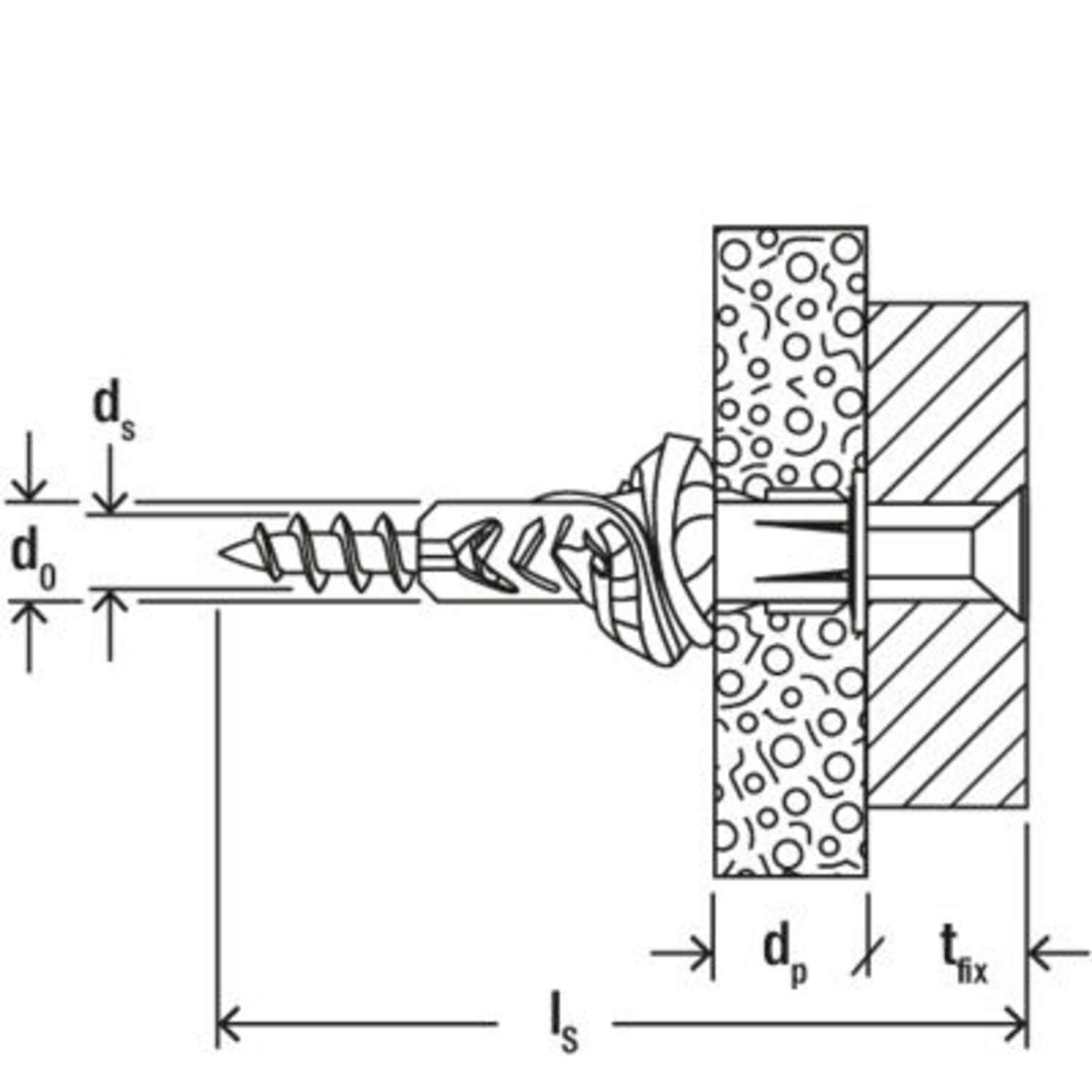 Plug ux met kraag m8 x 50 (doos 100 st)