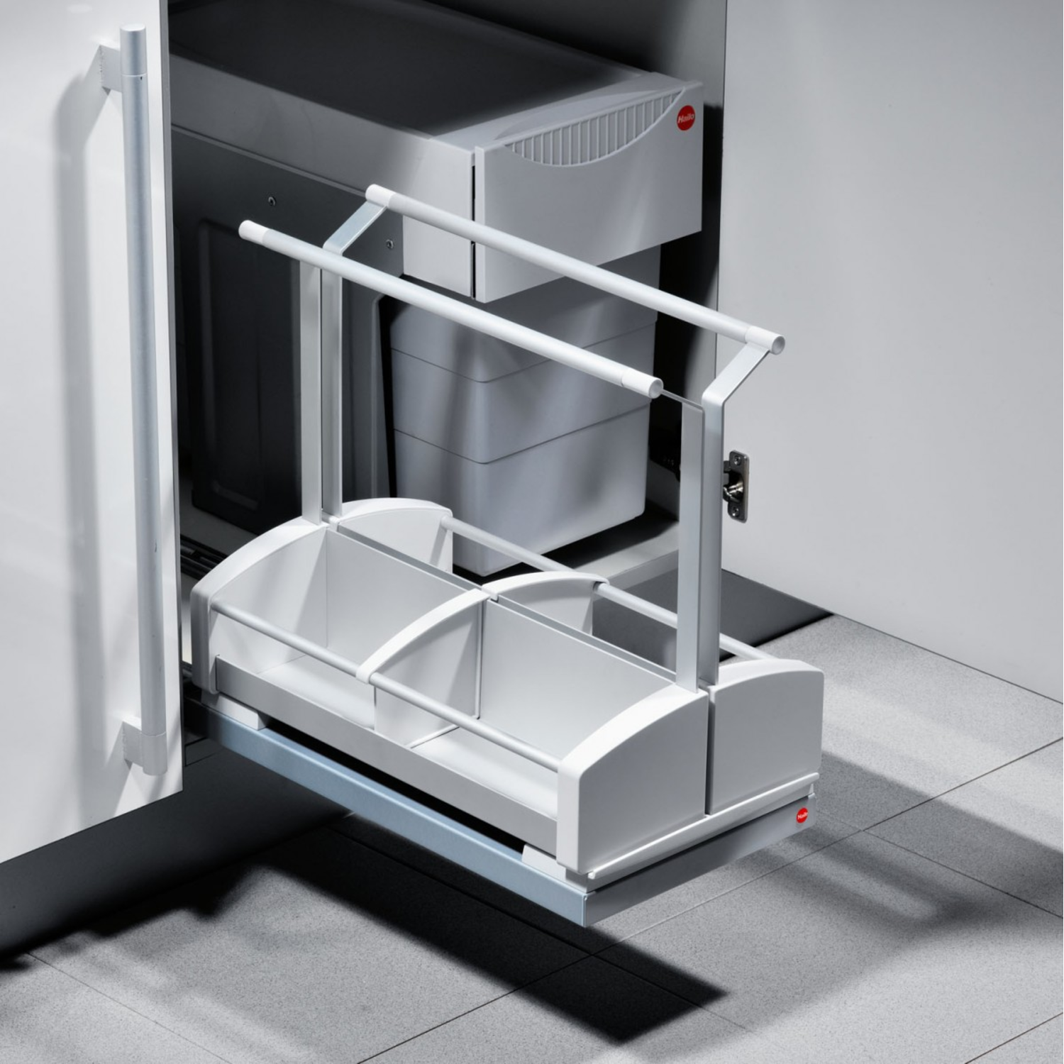 Hailo carry extensible 395x245x459mm 2 paniers amovibles