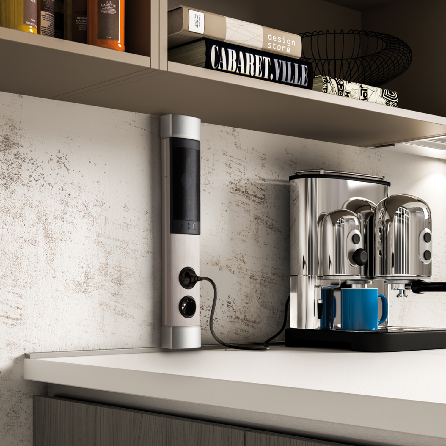 Toki blue tooth + 2 prises nL-d + chargeur usb 
