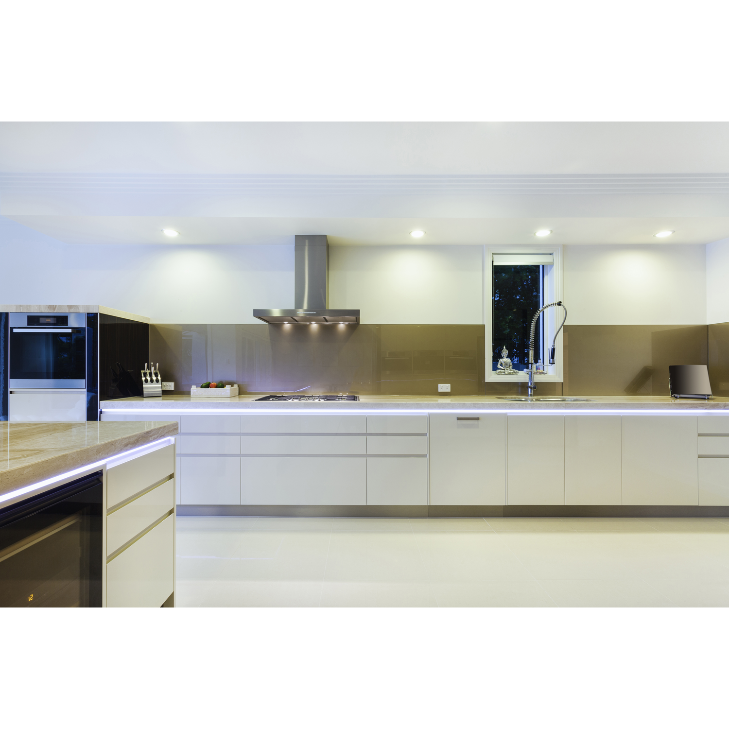 Led profiel Smart10 AC2 Z 2000 zwart geanodiseerd