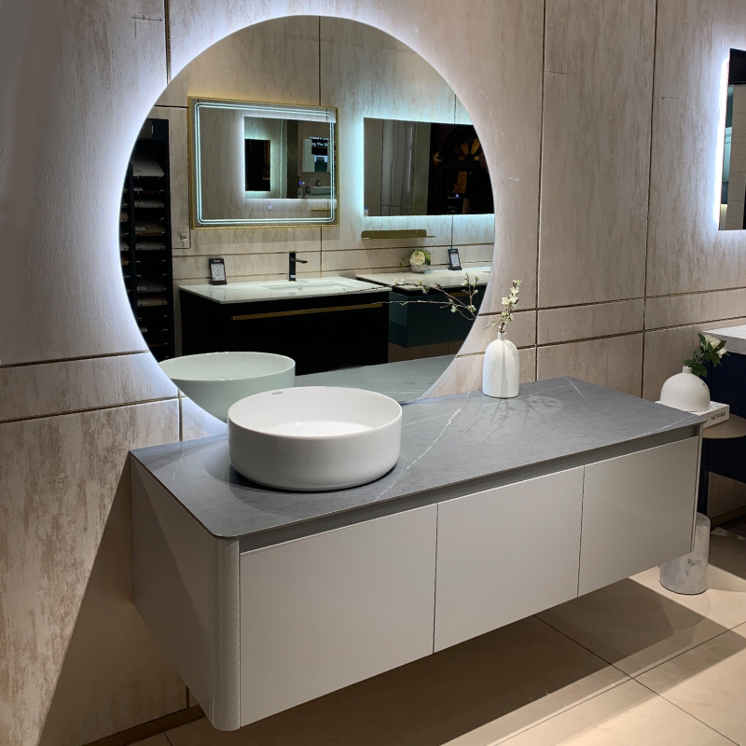 Miroir hc1029 1390mm 5mm+kelvinch.+désembueur 