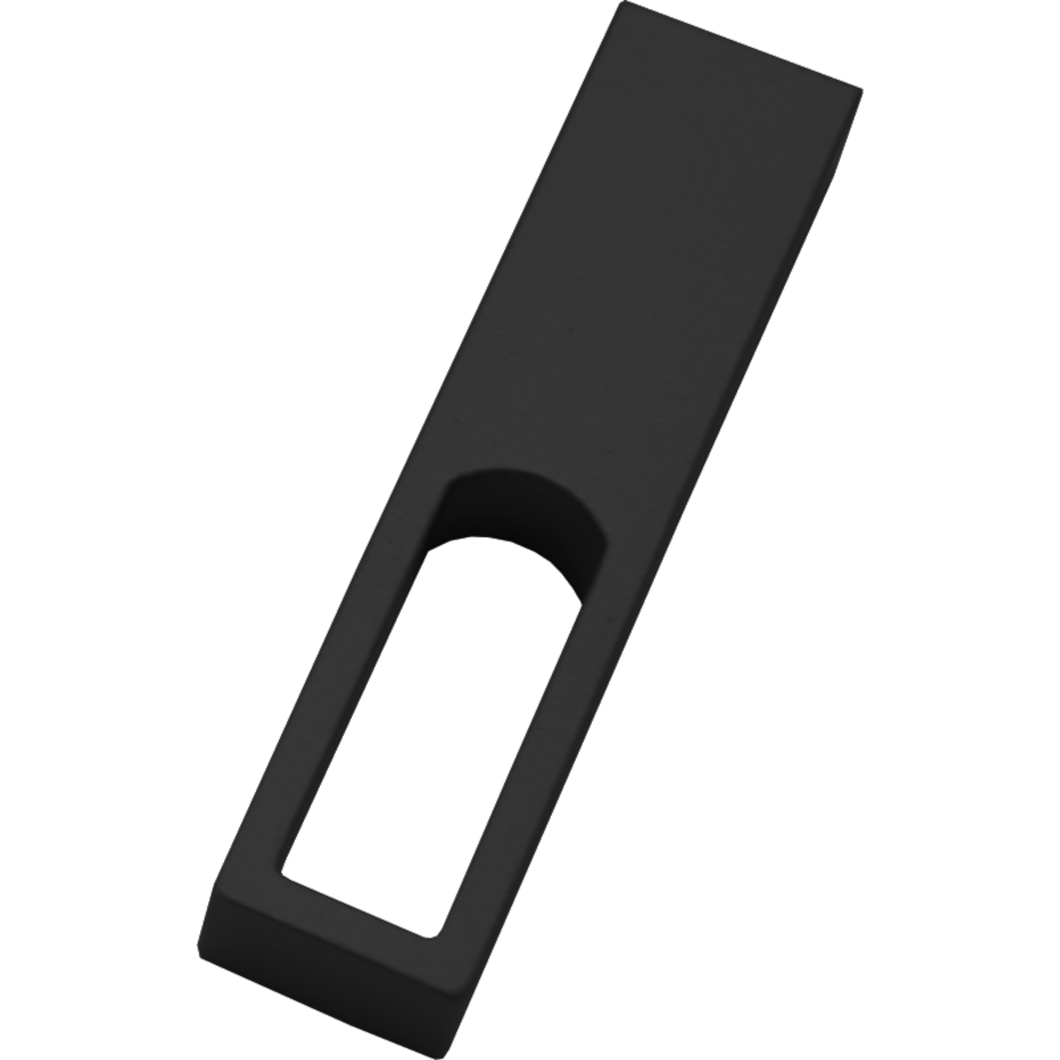 Support centrale pour barre de penderie Linear 2 noir