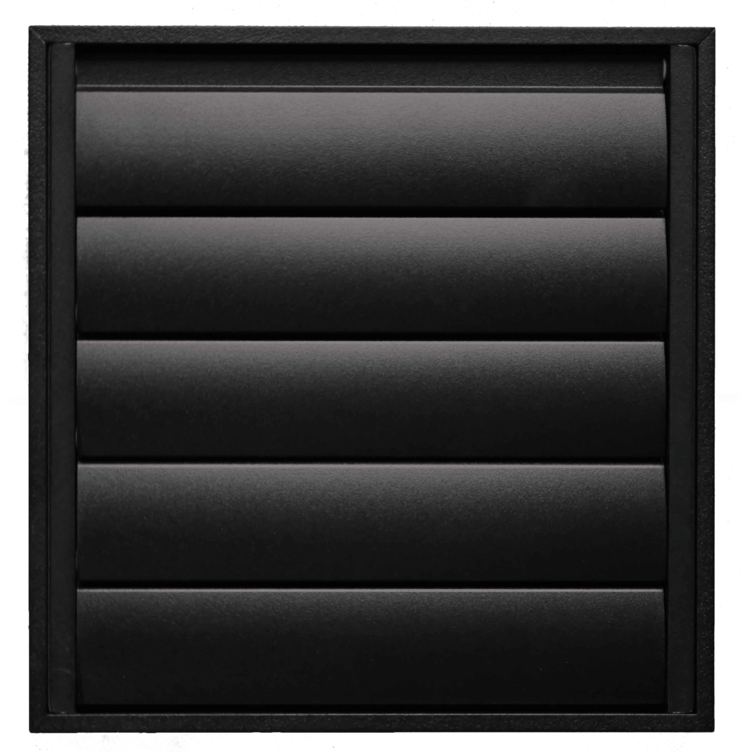 Novy clapet soufflage mural noir ø 150mm 210x210 