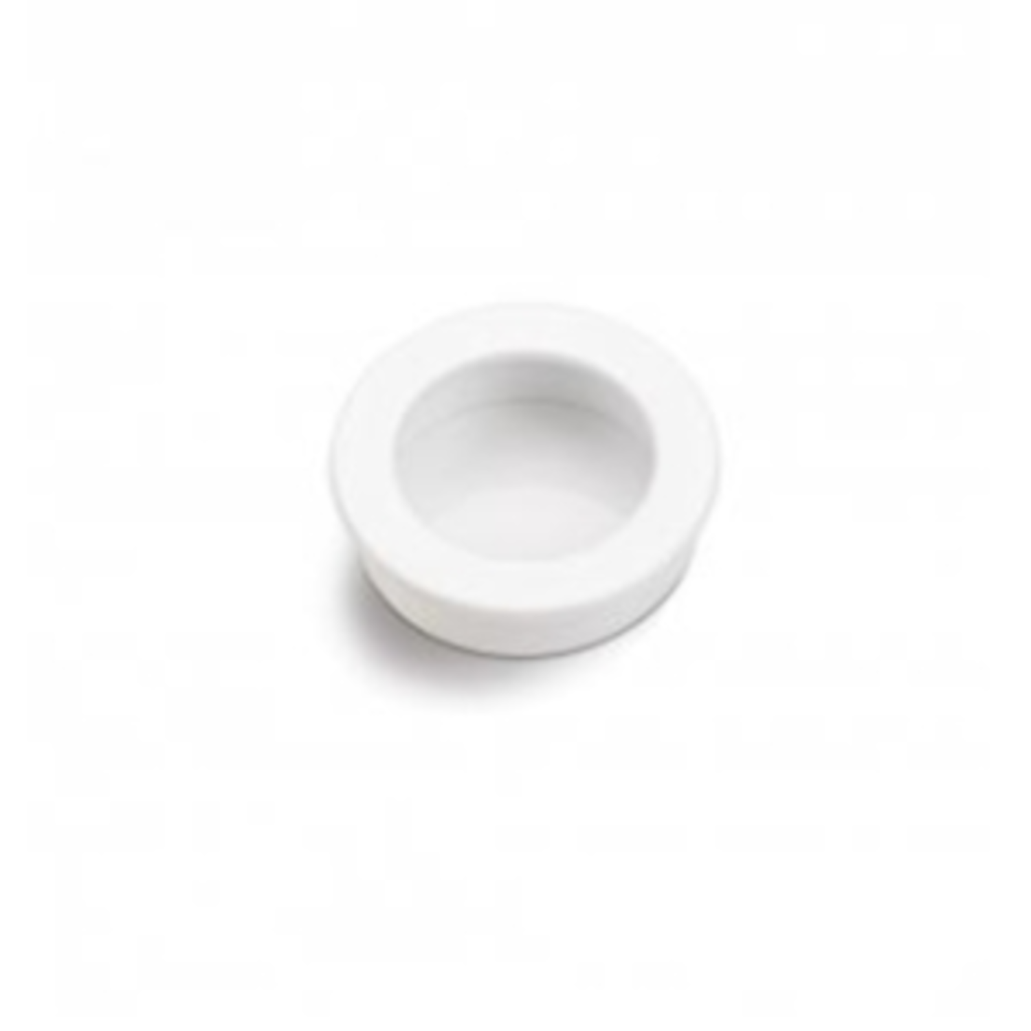 Coque encastrable rond zmc diam 40mm blanc  