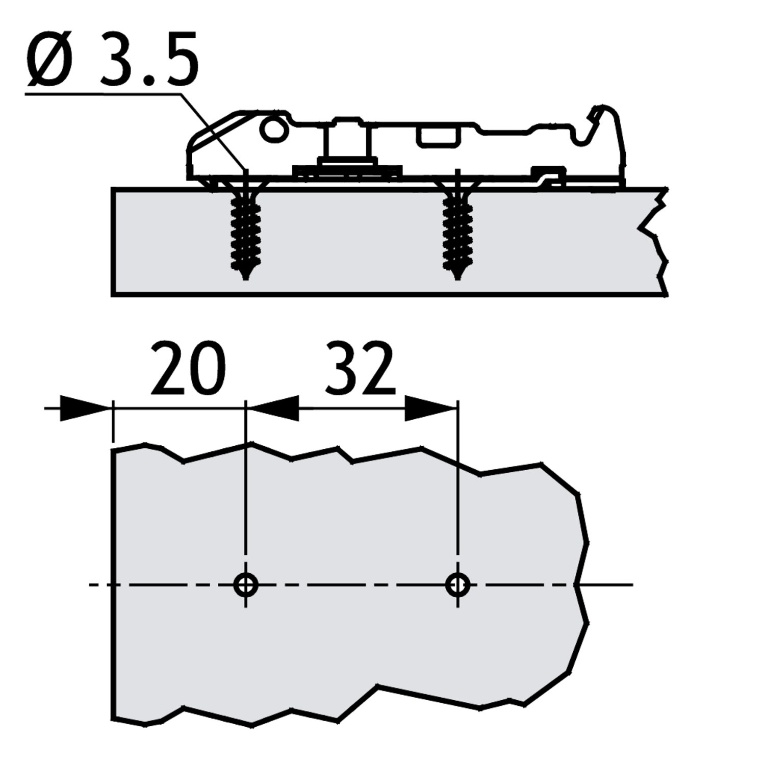 Tiomos 1D embase linèaire h02 ni 