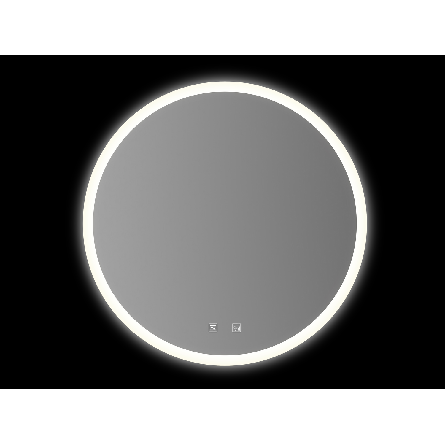 Miroir rond d600mm+miroir chauff.+variat kelvin 