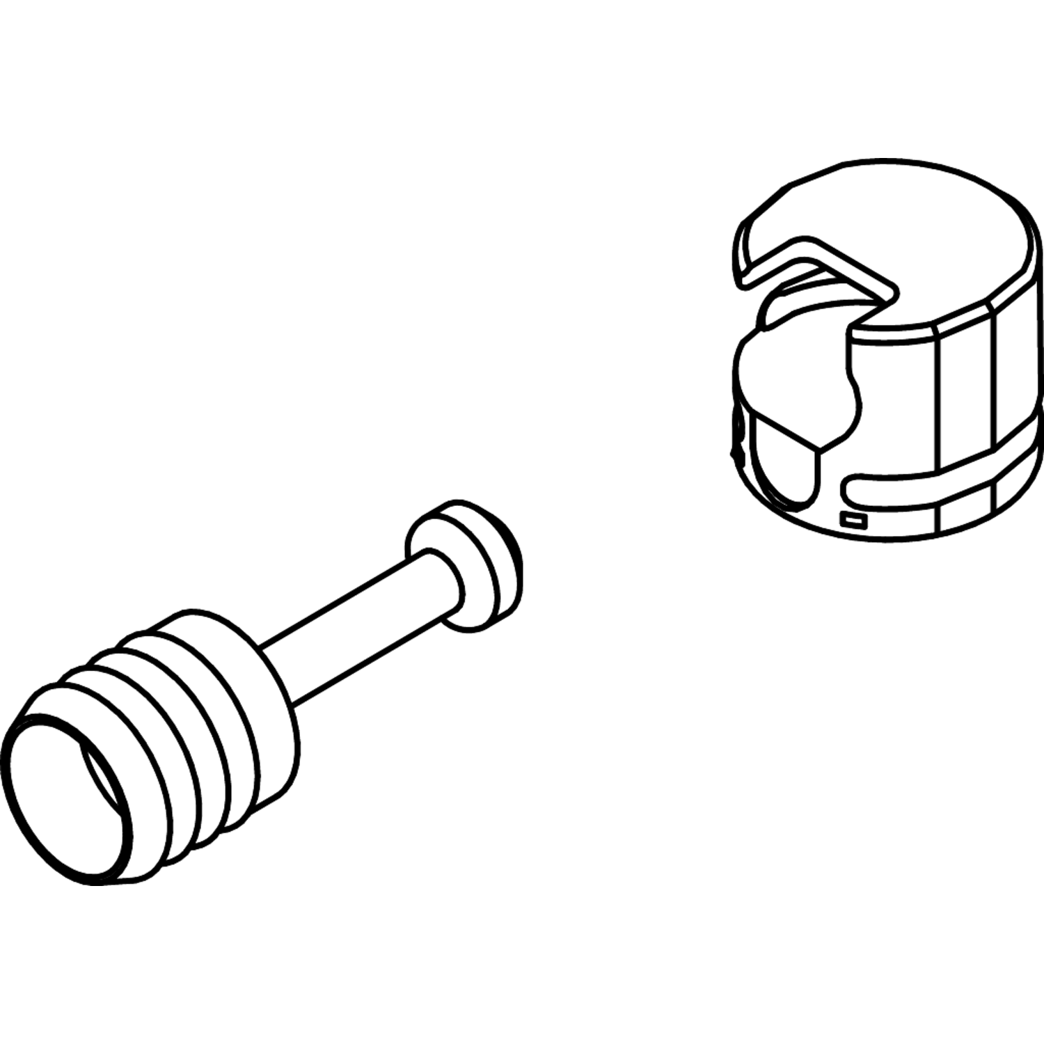 Connecteur front fond