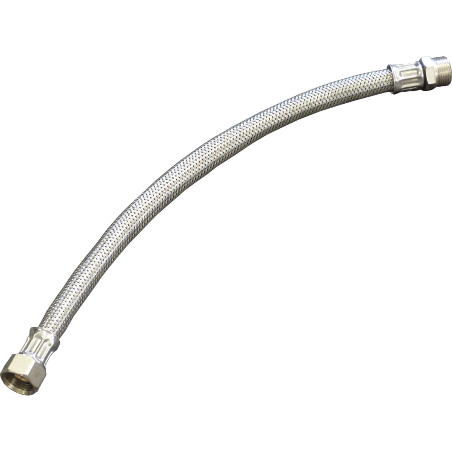 Tuyau flexible chrome saniflex 300mm 3,8" m/f nr.4  