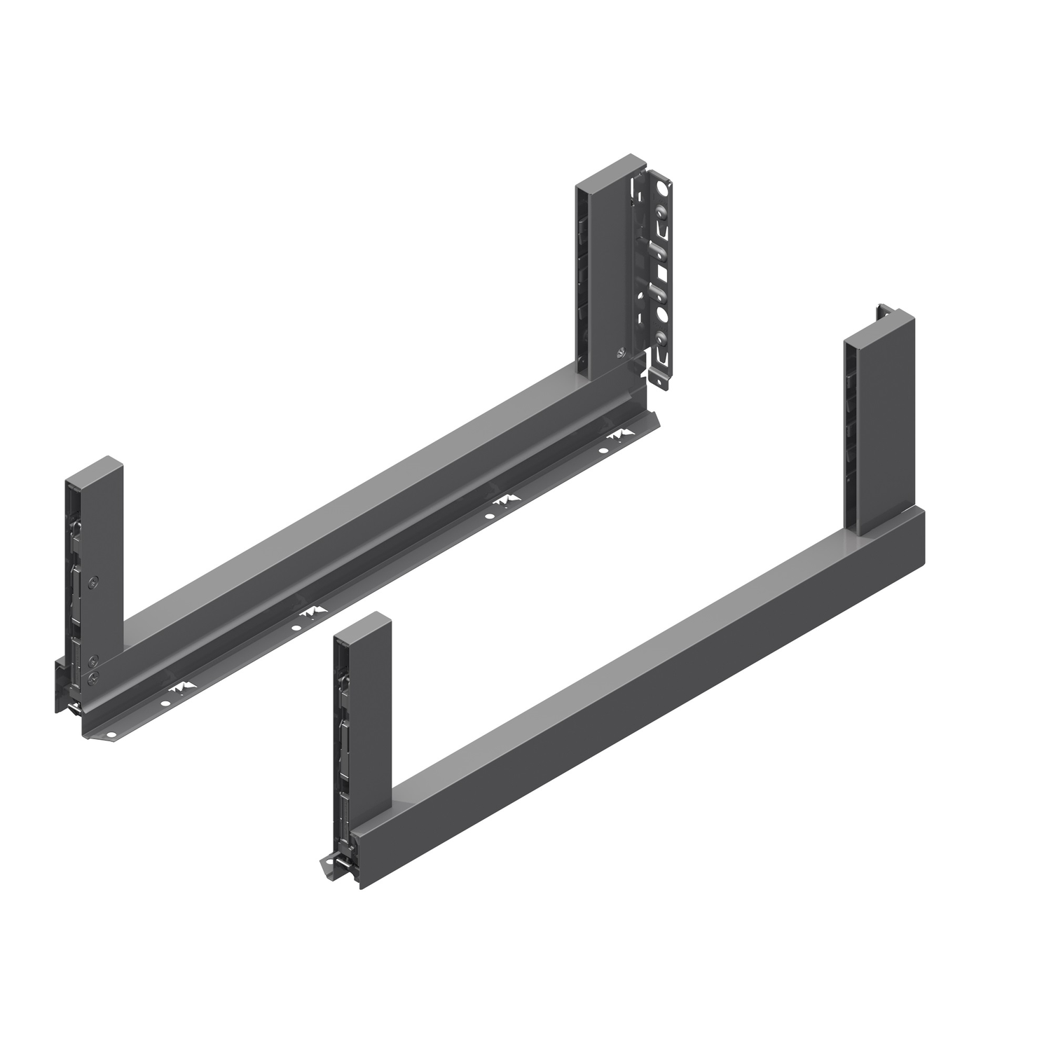 Nova Pro Scala Crystal plus set zijwand grafiet h41/186nl500