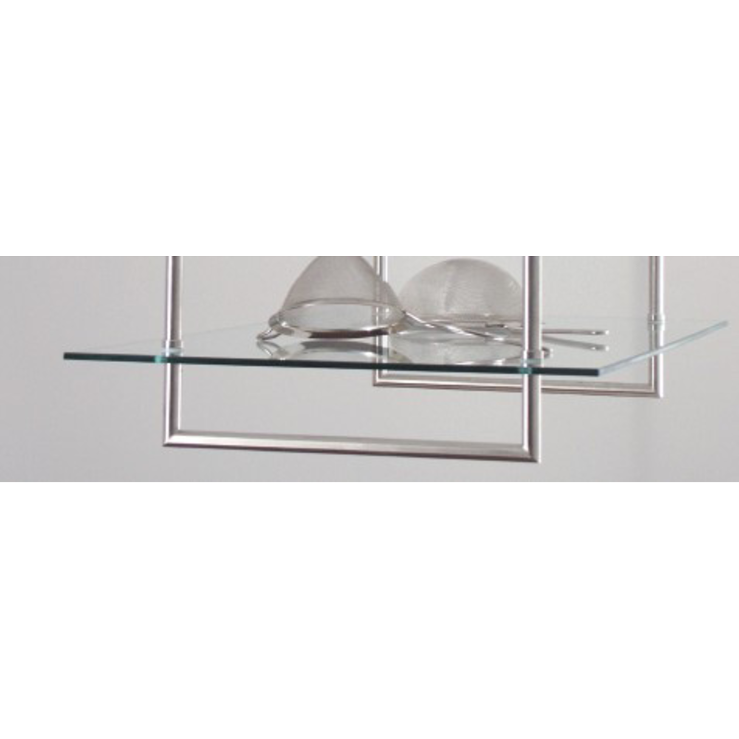 Tablette verre "leonardo" 1100x600x8mm prépercée  