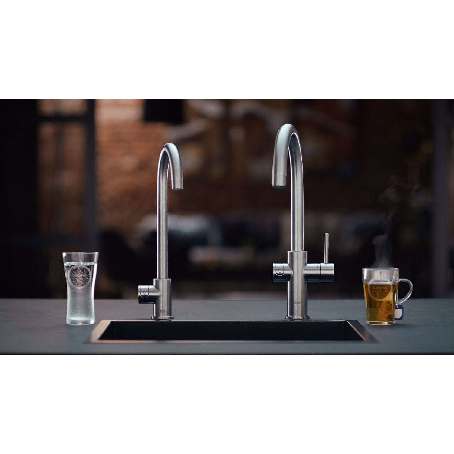 Grohe red duo-m starterkit c-uitloop chroom
