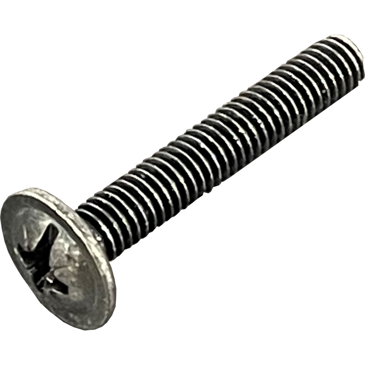 Metaalvijs M4x40 zwart verzinkt