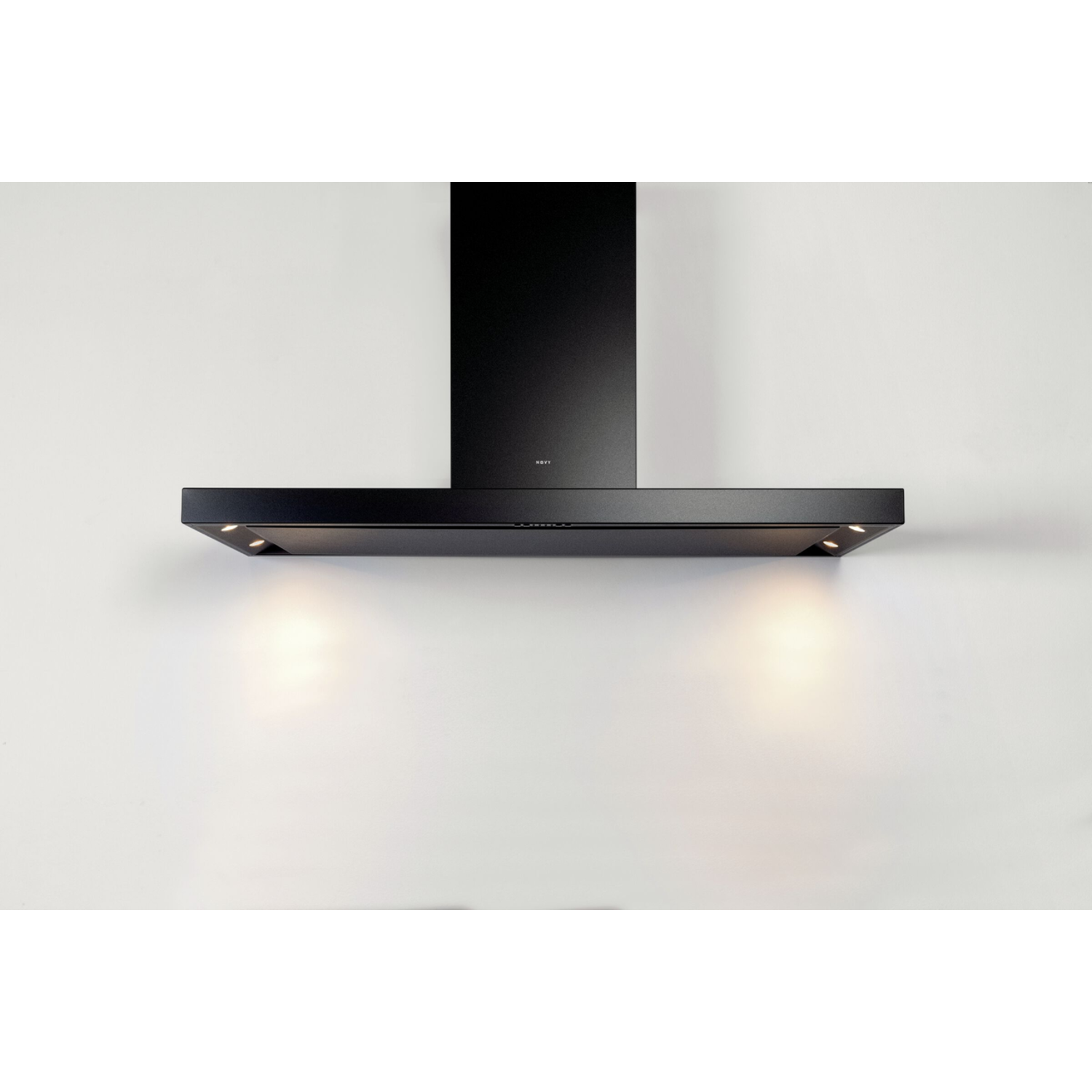 Novy Flatline 120 cm minéral noir hotte murale 