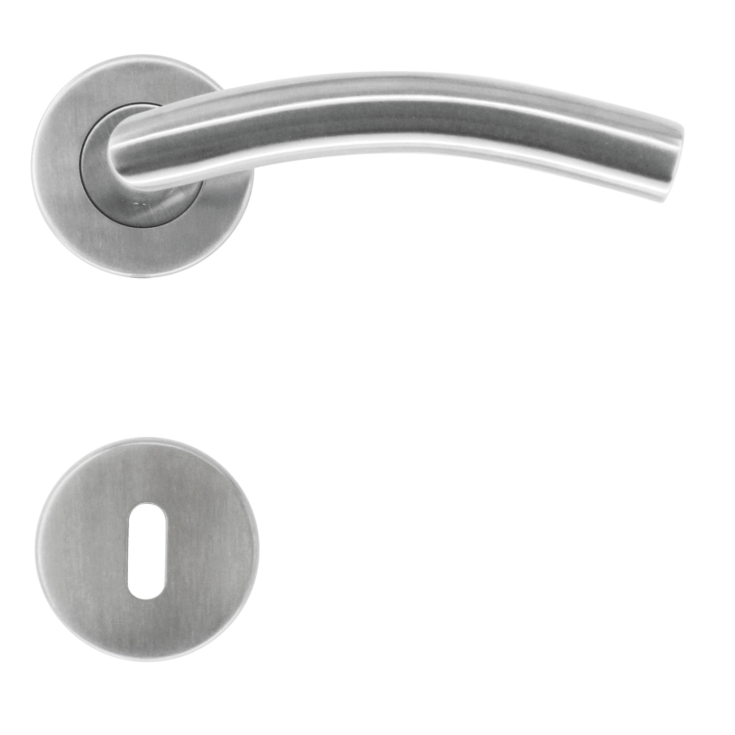 Deurkruk Pro gi shape 19mm inox plus r+e
