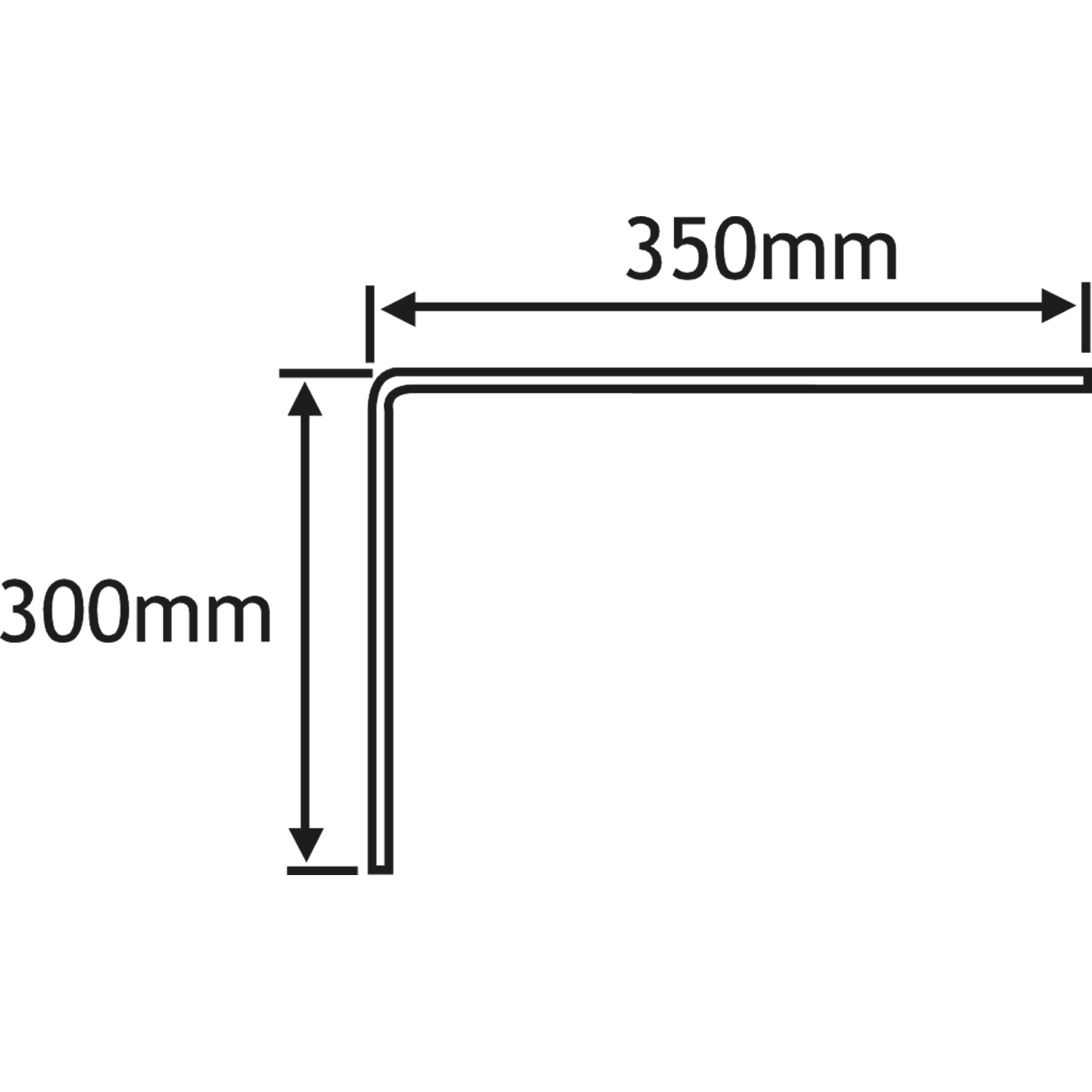 Consolen vast 1168/300x350 wit