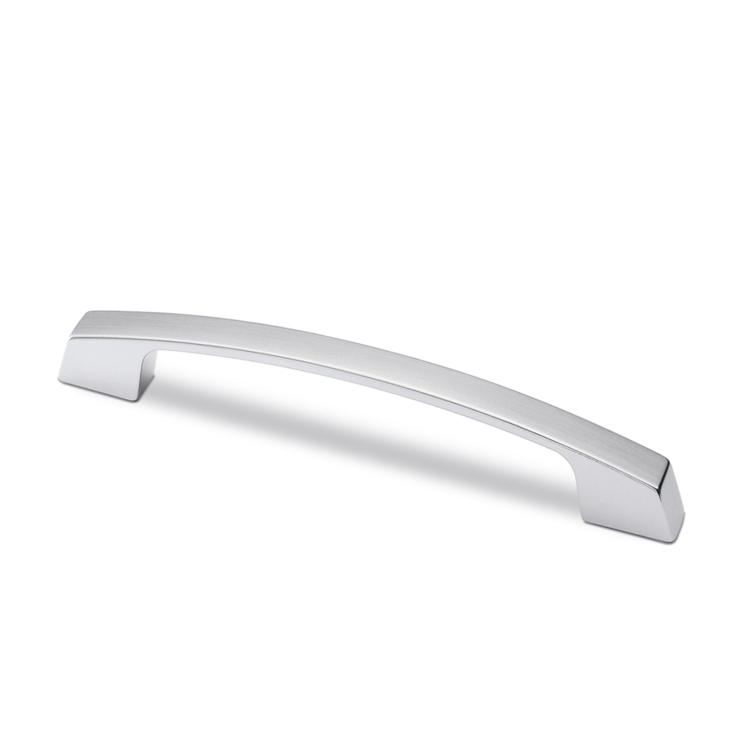 Poignée Fectio, entraxe de perçages 160, L 210 mm, B 15 mm, H 29 mm, Chromé mat