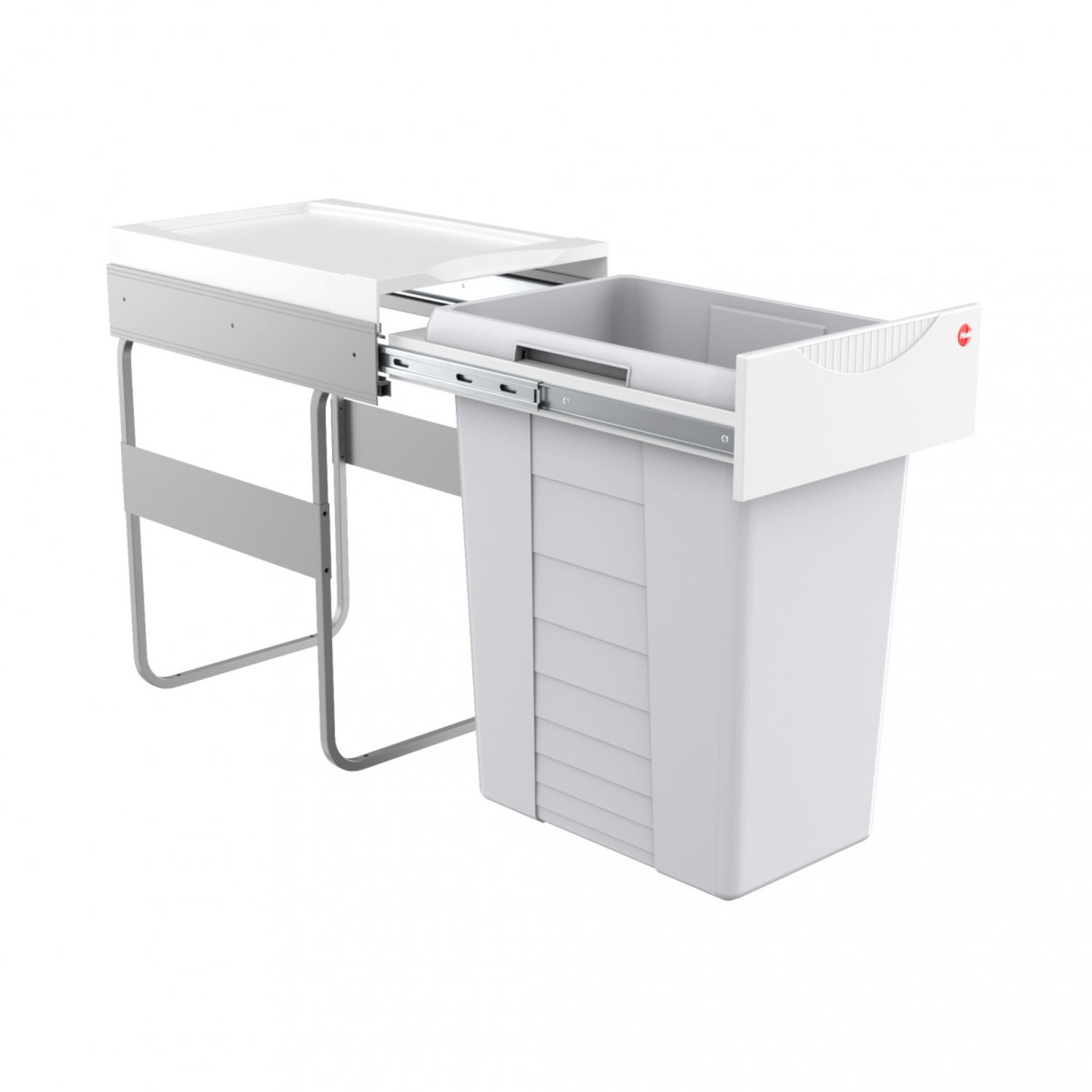 Hailo easy-cargo 40l grijs