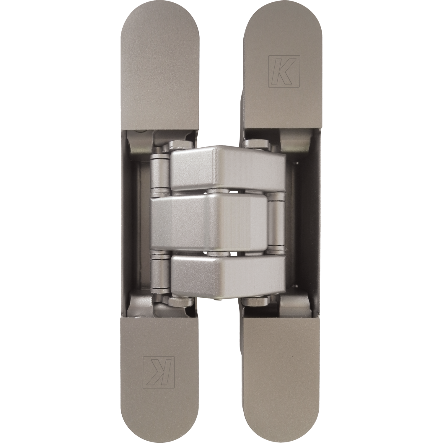 Atomika Karakter K8080 charnière G/D look inox 