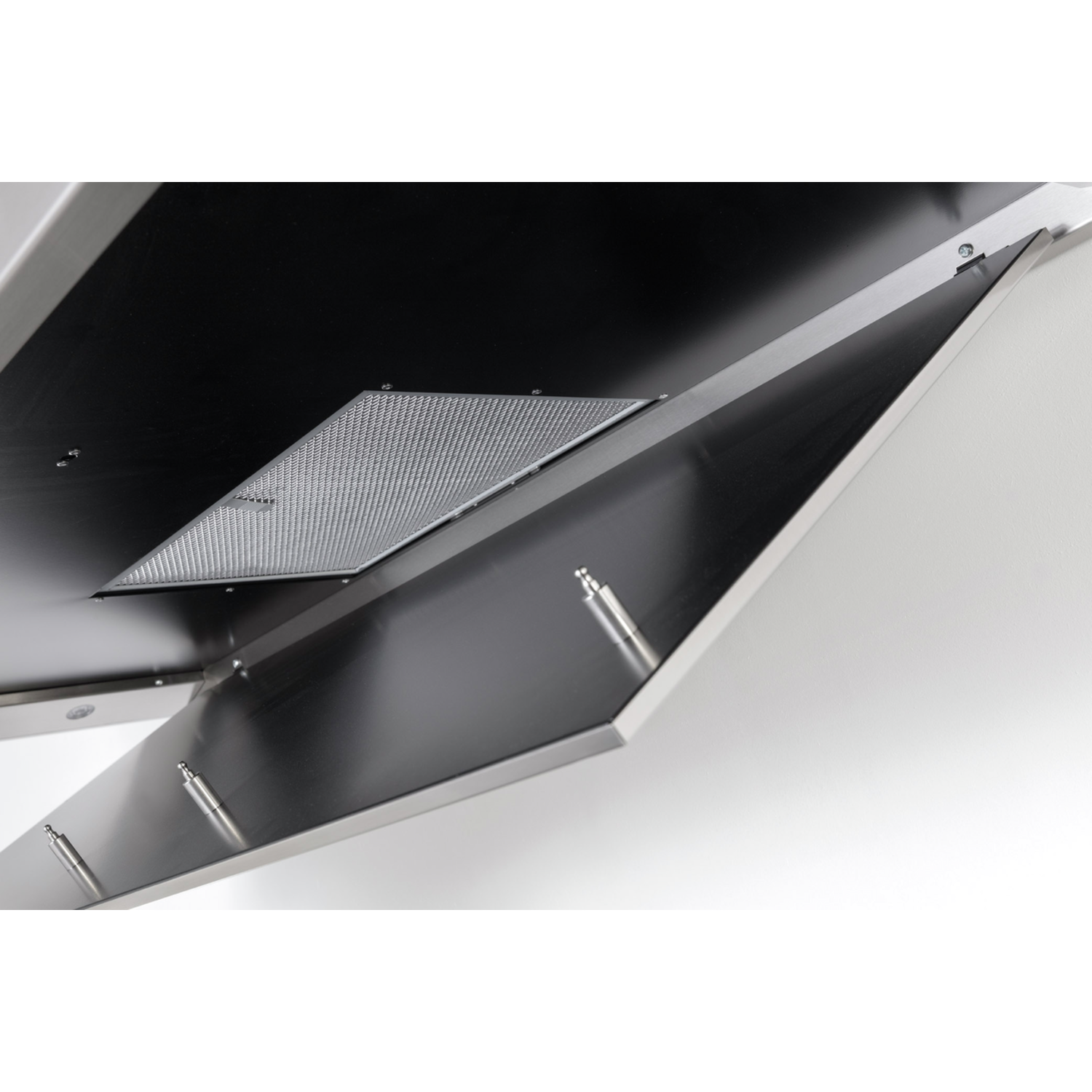 Novy Flatline 120 cm RVS (zonder motor) wanddamp.