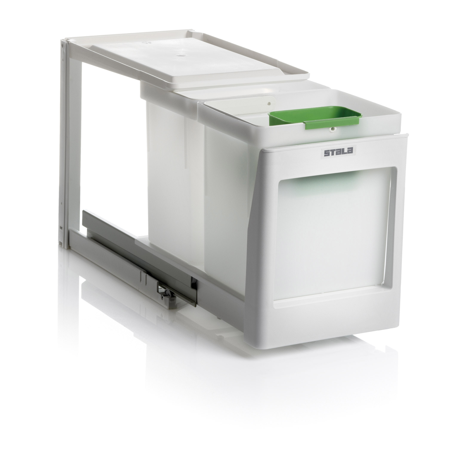 Ekoline afvalemmer 20 l (10 l + 10 l)