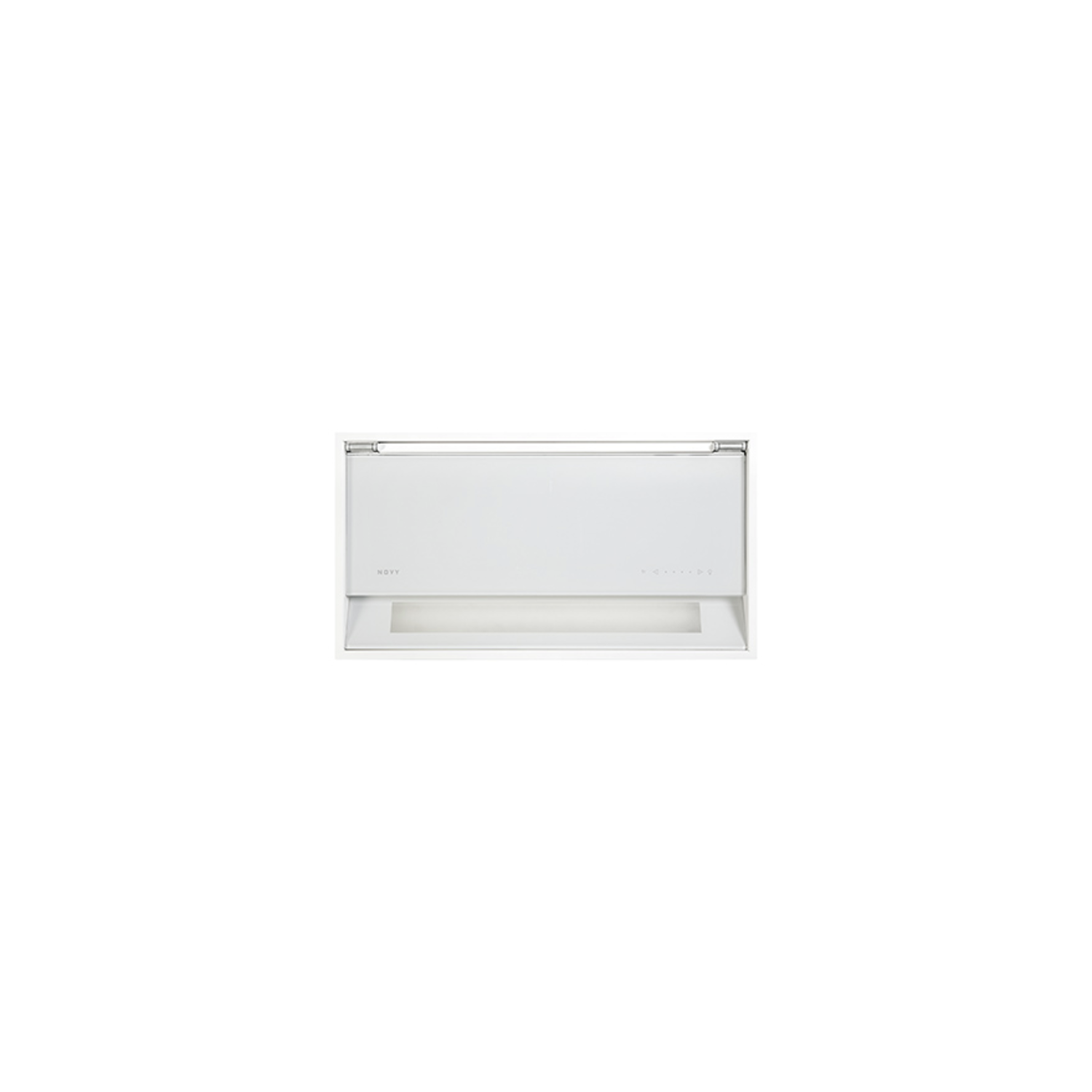 Novy Fusion 60 cm blanc hotte téléscopique 