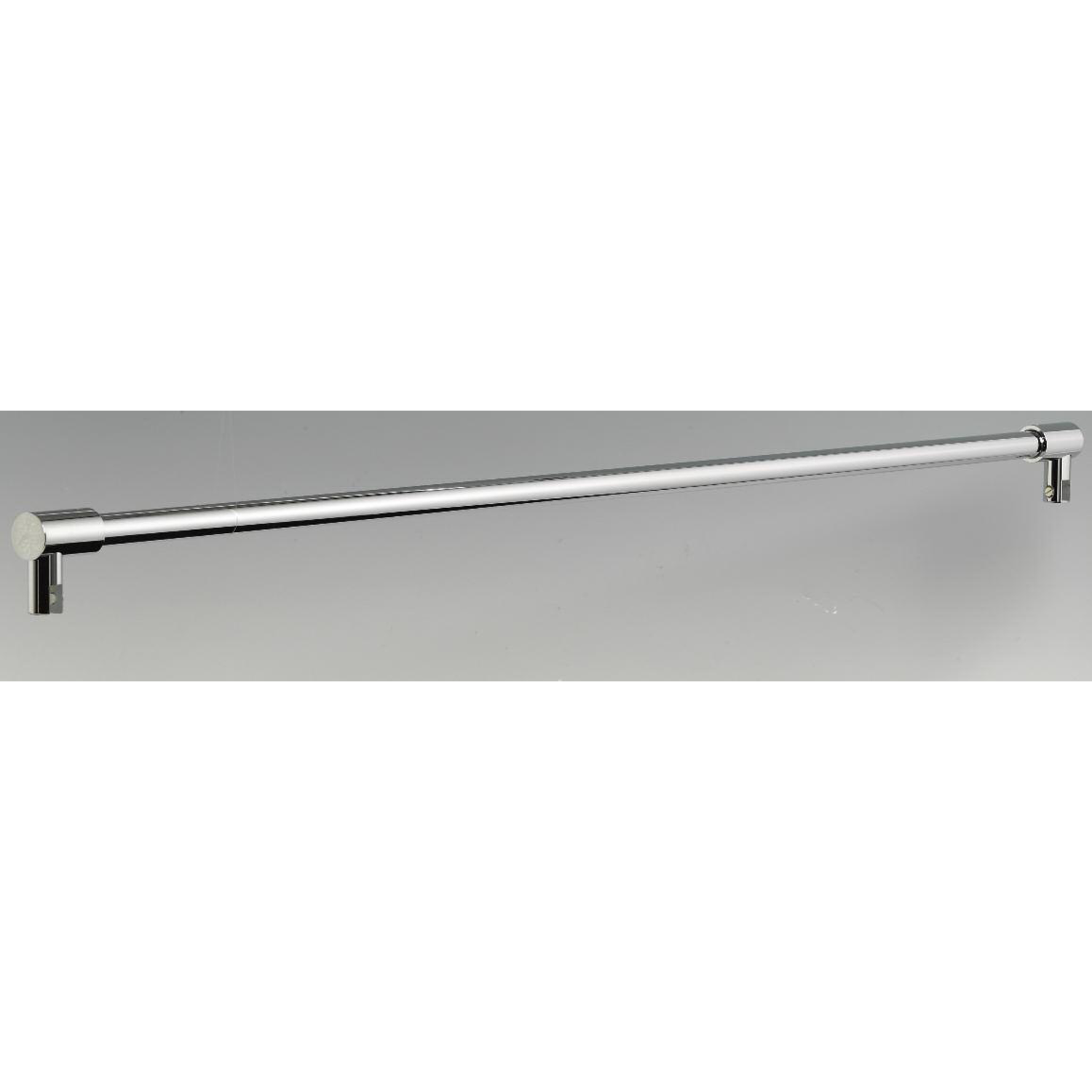 Vaste stabilisatiestang glas/glas, voor 6/10 mm glas, L1350, chroom