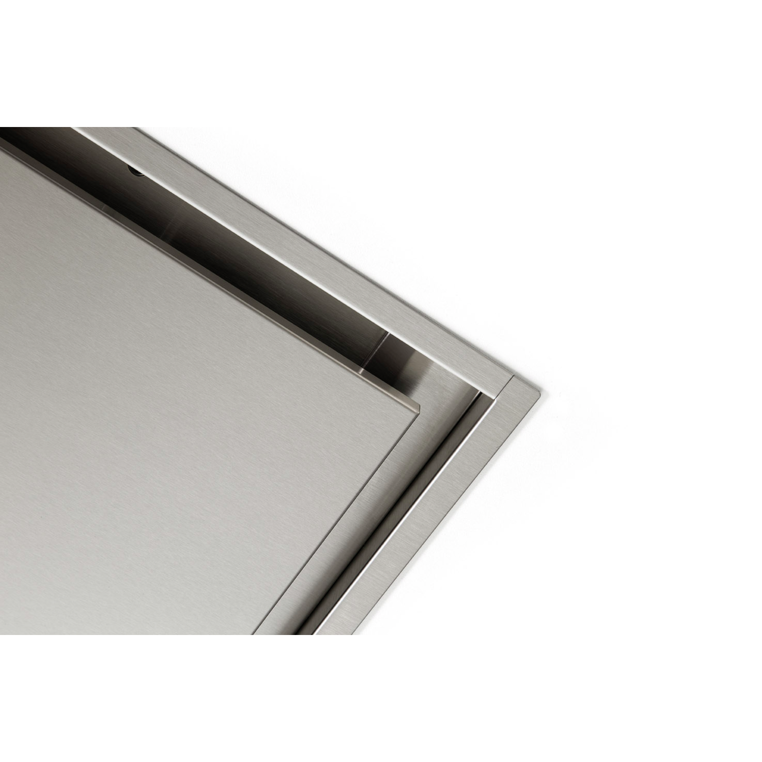 Novy Pureline 90 cm inox moteur s/s Led 