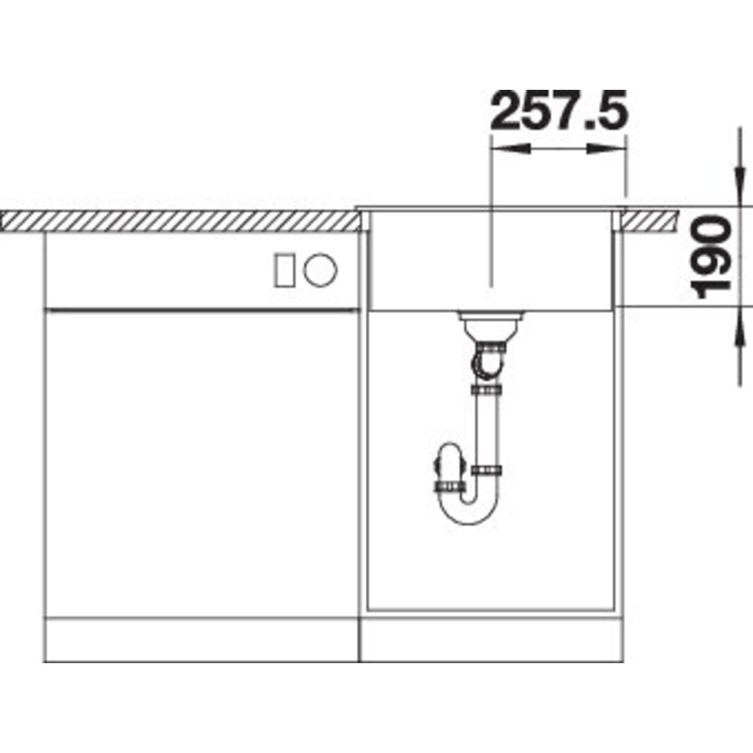 Blanco dalago 5 évier silgr. pdii anthracite 